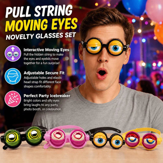 Moving Eye Party Glasses
