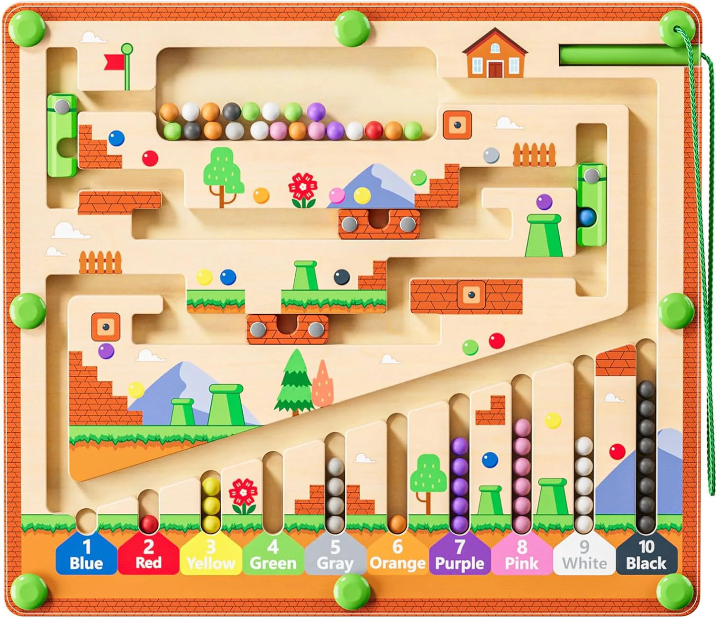 Magnetic Maze Adventure Toy