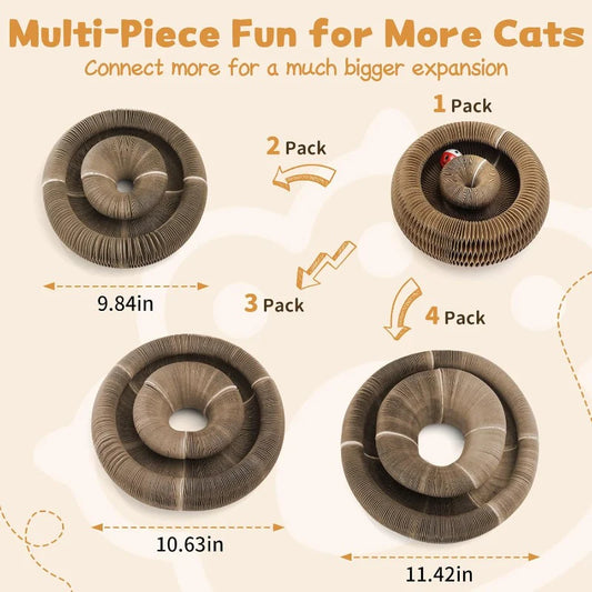 Multi-Shape Foldable Scratcher