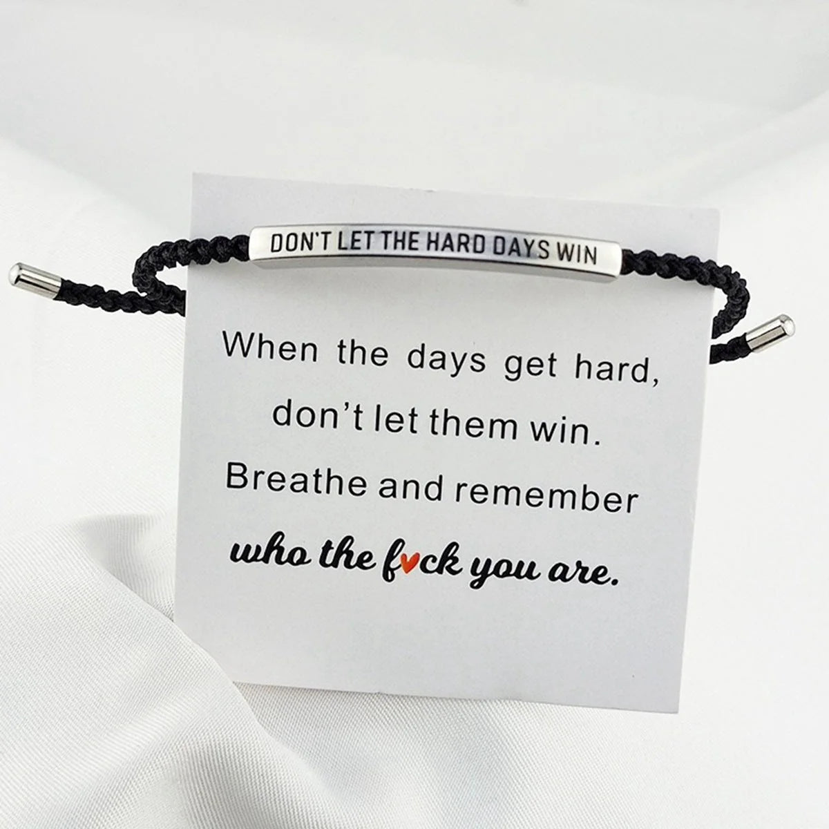 Motivational Tube Bracelet