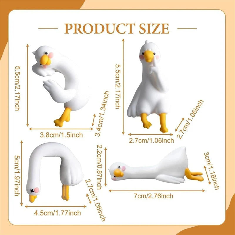 Mini Desk Duck Figurines