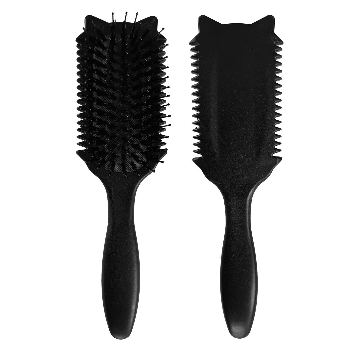 Multifunctional Curly Hair Styling Brush – Detangle, Define & Smooth